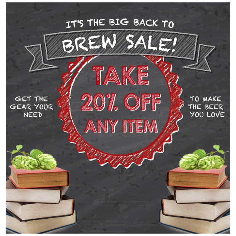  Home Brewer Promo Code for Take 20% OFF A Single Item at Northern Brewer Coupon Code