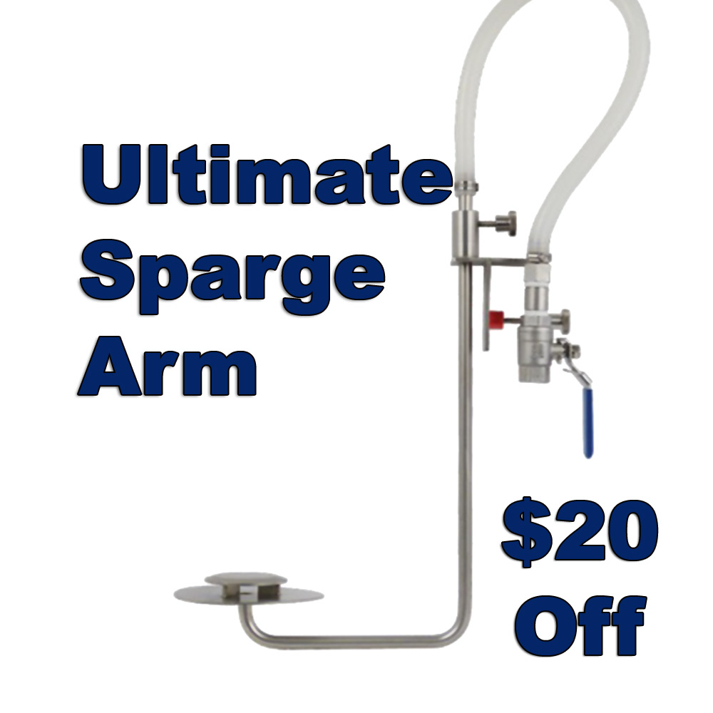  Homebrew Promo Code for Save $20 On A More Beer Stainless Steel Sparge Arm Promo Codes