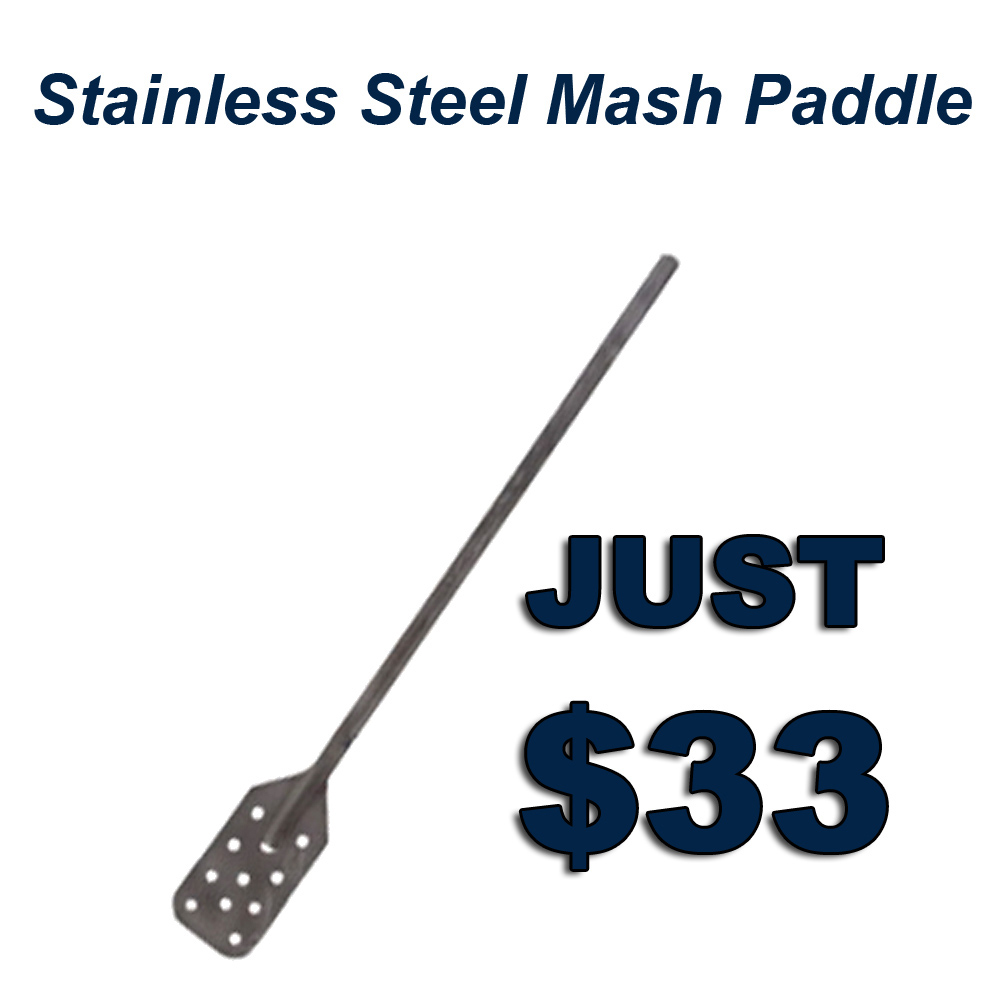  Coupon Code For Get A Stainless Steel Mash Paddle for Just $33 Coupon Code