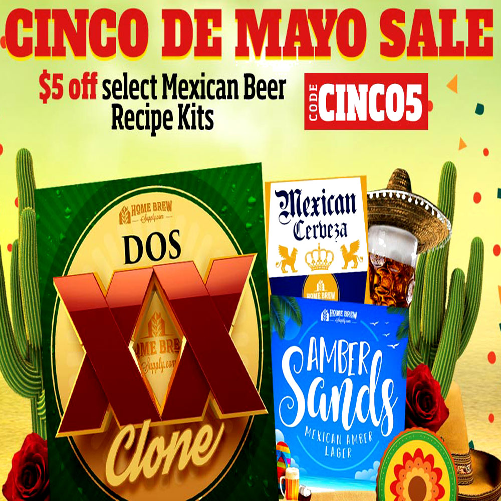  Promo Code For Save $5 Off Select Mexican Beer Kits! Promo Codes