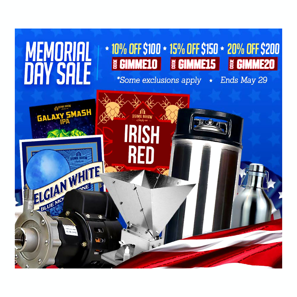  Promo Code For Save 20% Site Wide at HomebrewSupply.com With Promo Code Promo Codes