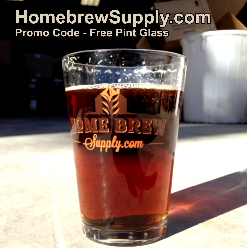  Coupon Code For Get a Free Pint Glass When You Purchase A Home Brewing Kit Coupon Code